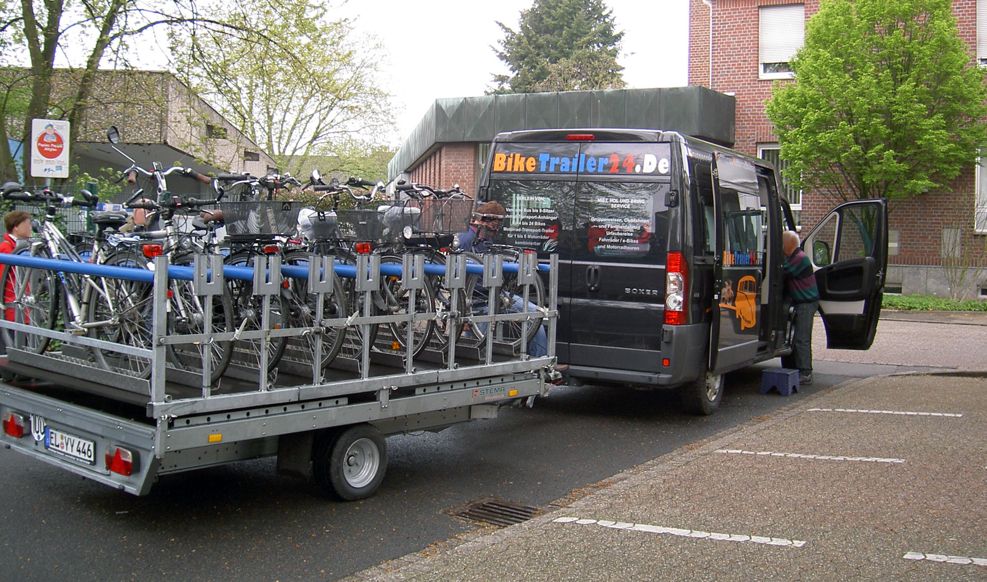 Fahrradträger für PKW Anhänger - Fahrradträger für Elektrofahrräder